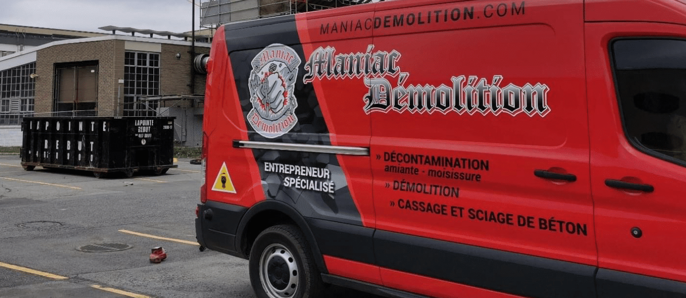 Image boutique - Entrepreneur démolition Grand Montréal - Maniac Démolition